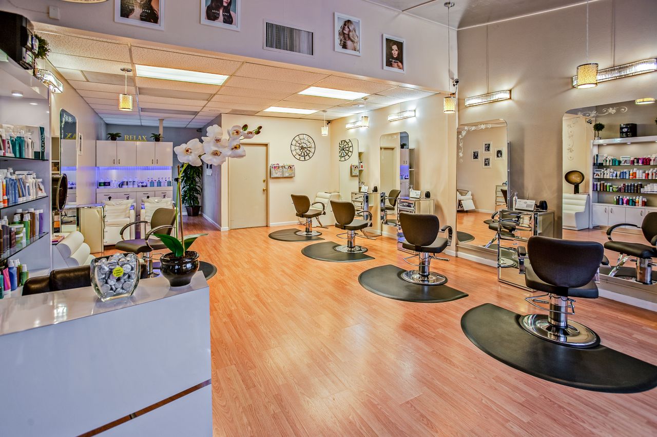 Interior of Beauty Salon