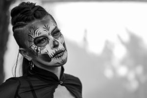 Maquillage araignée Halloween